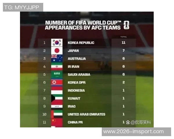 亚洲足球强队出炉八支球队直通世界杯两队争夺最后名额